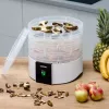 Suszarka do żywności Zelmer ZFD1010 520 W Czarno-Biały Plastik 30 cm