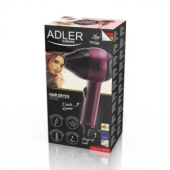 Suszarka do włosów Adler AD 2247 1400 W fioletowa