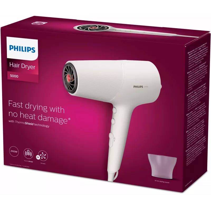 Suszarka do włosów Philips 5000 series BHD501/00 2100 W