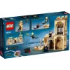 Zestaw LEGO Harry Potter Pierwsza lekcja latania w Hogwarcie 76395 z minifigurkami Harry'ego i Dracona
