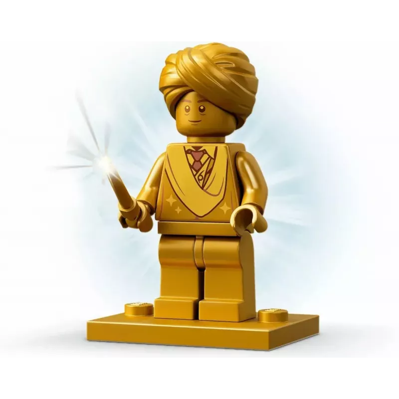 Zestaw LEGO Harry Potter Pierwsza lekcja latania w Hogwarcie 76395 z minifigurkami Harry'ego i Dracona