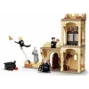 Zestaw LEGO Harry Potter Pierwsza lekcja latania w Hogwarcie 76395 z minifigurkami Harry'ego i Dracona