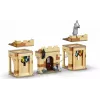 Zestaw LEGO Harry Potter Pierwsza lekcja latania w Hogwarcie 76395 z minifigurkami Harry'ego i Dracona
