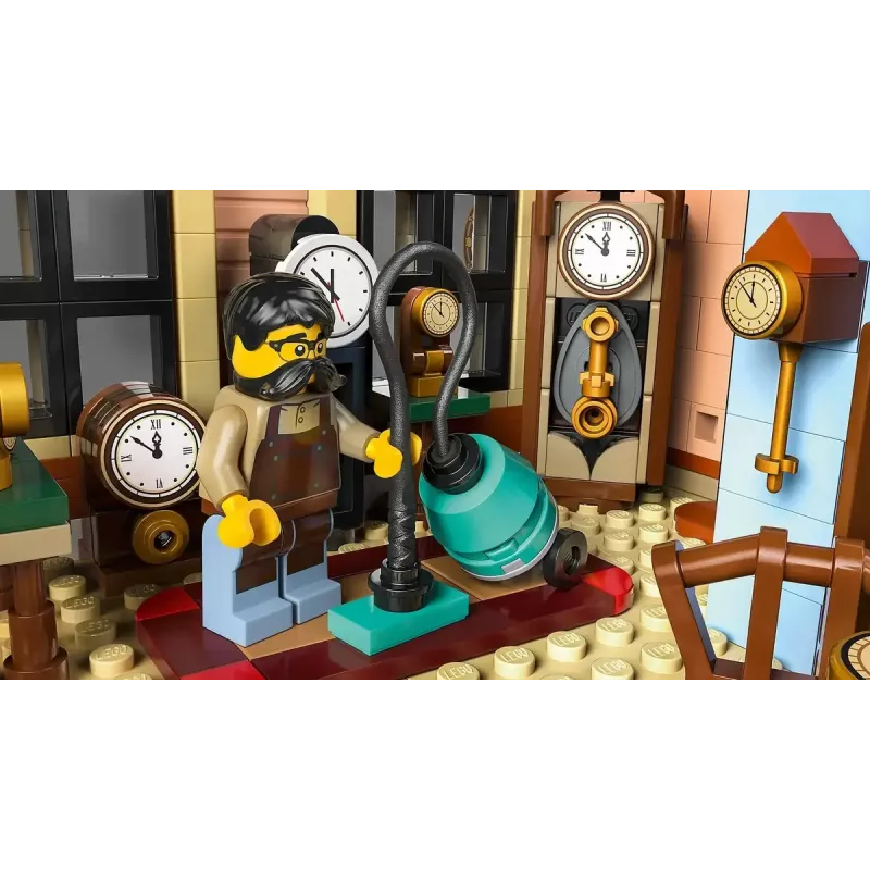 Zestaw konstrukcyjny LEGO Icons 10350 Tudor Corner House — 3266 elementów, 8 minifigurek, wiek 18+, 260×250×310 mm