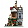 Zestaw konstrukcyjny LEGO Icons 10350 Tudor Corner House — 3266 elementów, 8 minifigurek, wiek 18+, 260×250×310 mm