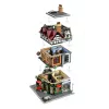 Zestaw konstrukcyjny LEGO Icons 10350 Tudor Corner House — 3266 elementów, 8 minifigurek, wiek 18+, 260×250×310 mm