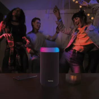 Hama Shine 2.0 Stereo przenośny głośnik Czarny 30 W