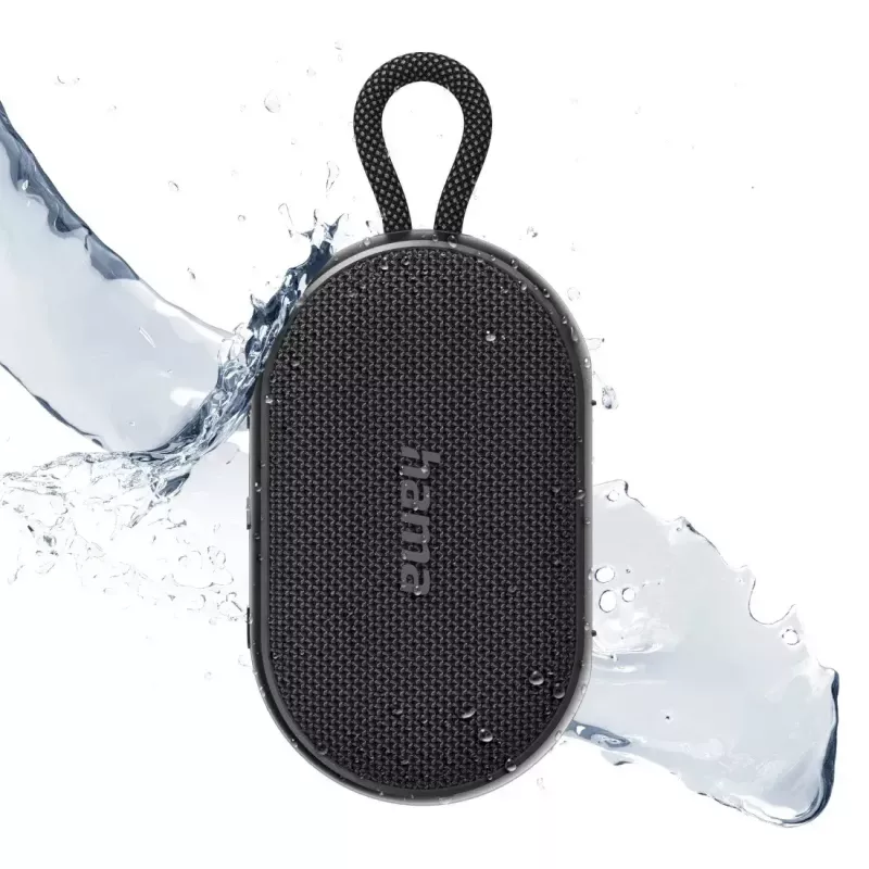 Hama Buddy 3.0 Mono przenośny głośnik Czarny 6 W