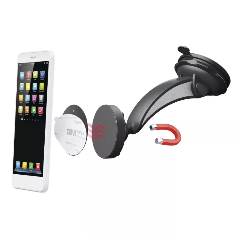 Uchwyt pasywny Hama Magnet 00201512 Czarny do telefonu komórkowego/smartfona
