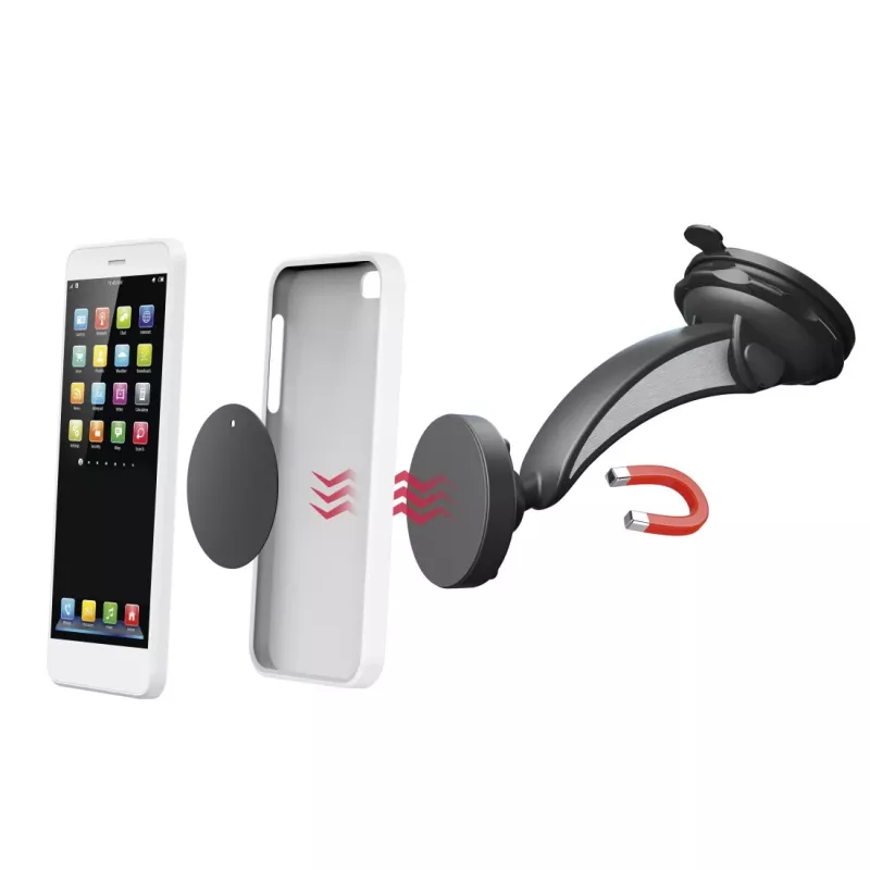 Uchwyt pasywny Hama Magnet 00201512 Czarny do telefonu komórkowego/smartfona