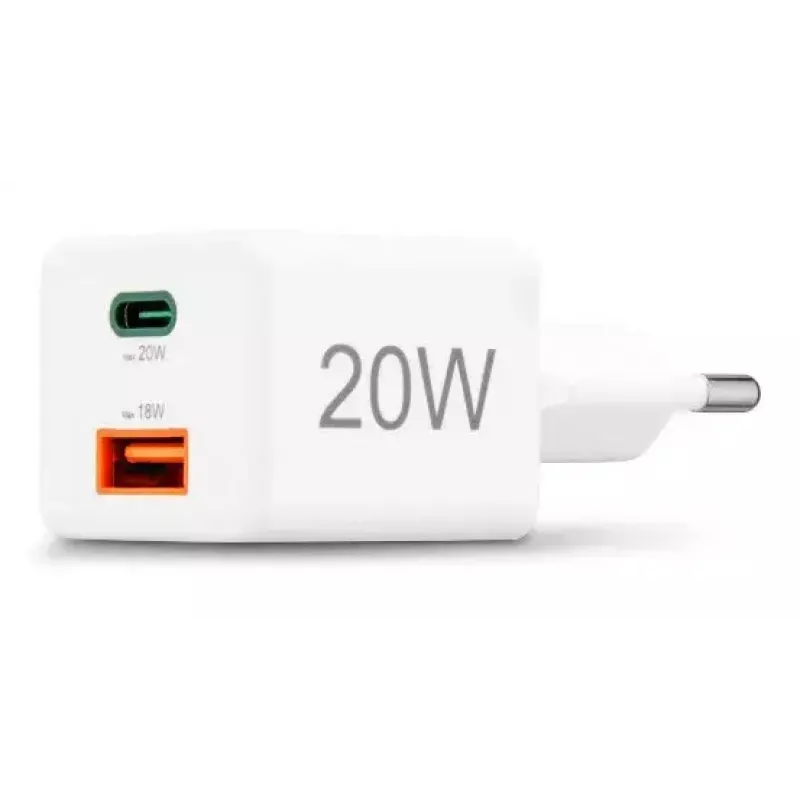 Hama 00201991 ładowarka do urządzeń mobilnych Zestaw słuchawkowy, Powerbank, Smartfon, Tablet Biały AC Szybkie ładowanie Do użytku wewnątrz pomieszczeń