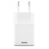 Hama 00201991 ładowarka do urządzeń mobilnych Zestaw słuchawkowy, Powerbank, Smartfon, Tablet Biały AC Szybkie ładowanie Do użytku wewnątrz pomieszczeń