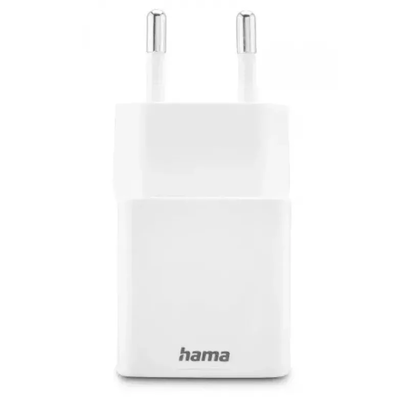 Hama 00201991 ładowarka do urządzeń mobilnych Zestaw słuchawkowy, Powerbank, Smartfon, Tablet Biały AC Szybkie ładowanie Do użytku wewnątrz pomieszczeń
