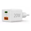 Hama 00201991 ładowarka do urządzeń mobilnych Zestaw słuchawkowy, Powerbank, Smartfon, Tablet Biały AC Szybkie ładowanie Do użytku wewnątrz pomieszczeń