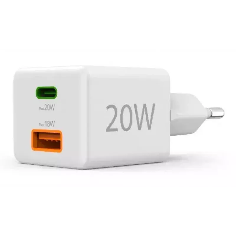Hama 00201991 ładowarka do urządzeń mobilnych Zestaw słuchawkowy, Powerbank, Smartfon, Tablet Biały AC Szybkie ładowanie Do użytku wewnątrz pomieszczeń