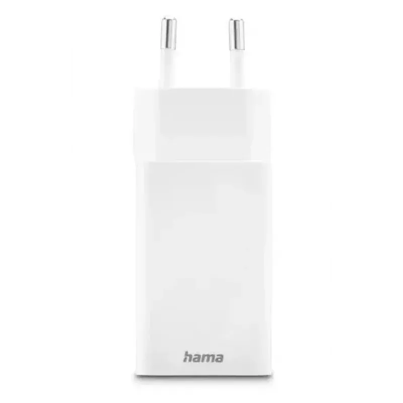 Hama 00201993 ładowarka do urządzeń mobilnych Telefon komórkowy, Laptop, Smartfon, Tablet Biały AC Szybkie ładowanie Wewnętrzna