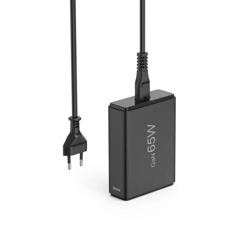 Hama 00201979 ładowarka do urządzeń mobilnych Laptop, Powerbank, Smartfon, Tablet Czarny AC Szybkie ładowanie Wewnętrzna