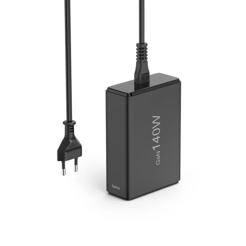 Hama 00201978 ładowarka do urządzeń mobilnych Laptop, Powerbank, Smartfon, Tablet Czarny AC Szybkie ładowanie Wewnętrzna