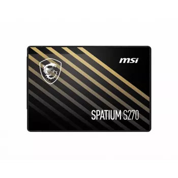 Dysk SSD SATA III 2,5 cala MSI SPATIUM S270 240 GB — 3D NAND, 6 Gbit/s, 400 MB/s