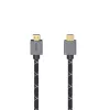 Hama 00200504 Kabel HDMI 2 m HDMI typu A (standardowy) czarny, szary