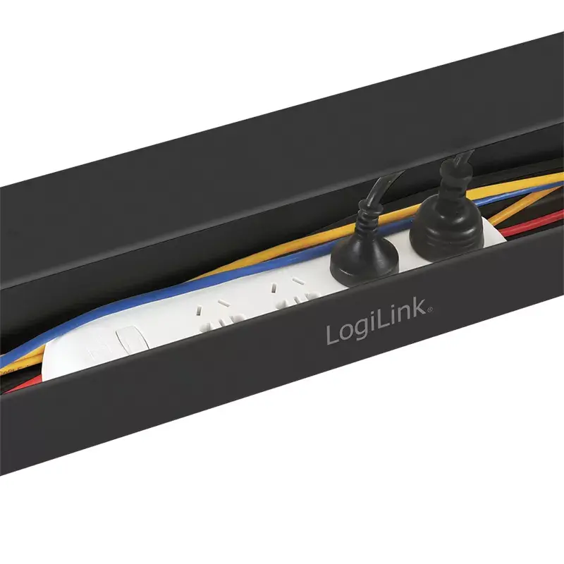 Korytko kablowe LogiLink KAB0070 Czarny 114 mm 76 mm 0.6 m