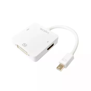 Adapter kabla wideo LogiLink CV0045A 0,15 m Biały
