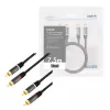 Kabel audio LogiLink CA1208 7,5 m 2 x RCA czarny