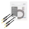 Kabel audio LogiLink CA1211 5m 2x Banan Czarny