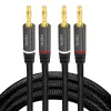 Kabel audio LogiLink CA1211 5m 2x Banan Czarny