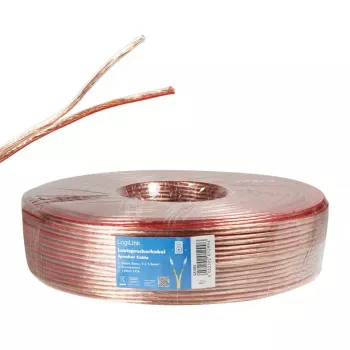 Kabel audio LogiLink CA1082 100 m przezroczysty