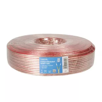 Kabel audio LogiLink CA1085 50 m przezroczysty