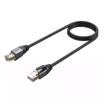 Kabel sieciowy UNITEK C18149AGY03-2M RJ-45 Cat8 2m Czarny