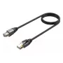 Kabel sieciowy UNITEK C18149AGY03-2M RJ-45 Cat8 2m Czarny