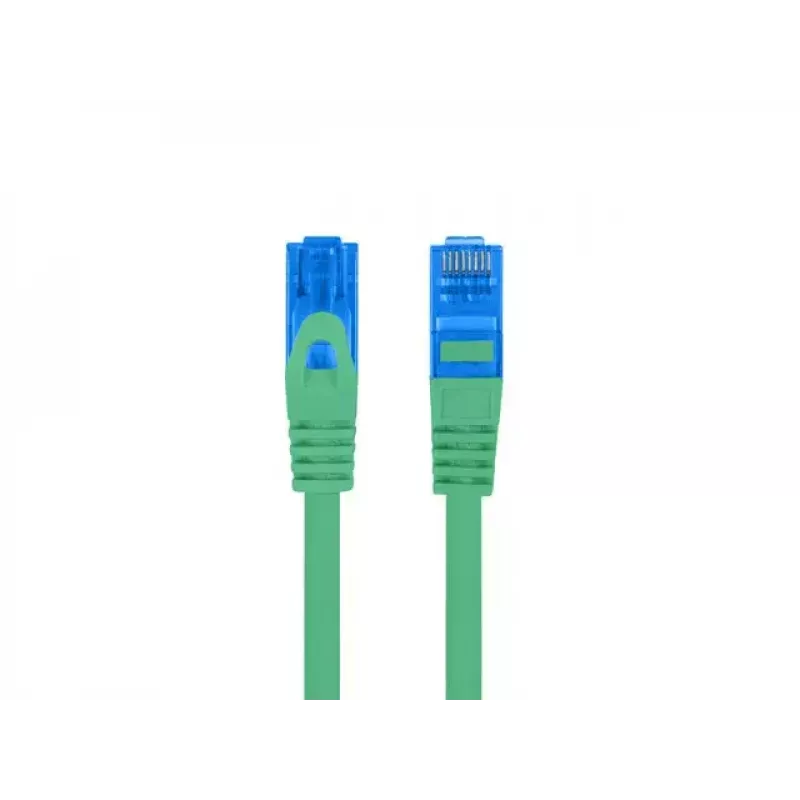 Kabel sieciowy LANBERG PCF6A-10CC-2000-G Cat6a S/FTP 20 m LSZH, RJ-45, zielony
