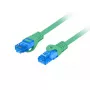 Kabel sieciowy LANBERG PCF6A-10CC-2000-G Cat6a S/FTP 20 m LSZH, RJ-45, zielony