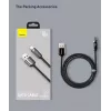 Kabel USB Baseus CASX020001 1m USB A USB C Czarny