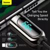 Kabel USB Baseus CASX020001 1m USB A USB C Czarny