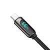 Kabel USB Baseus CASX020001 1m USB A USB C Czarny