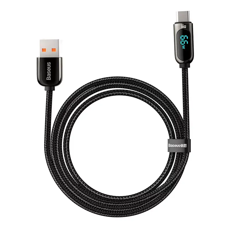 Kabel USB Baseus CASX020001 1m USB A USB C Czarny