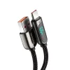 Kabel USB Baseus CASX020001 1m USB A USB C Czarny