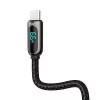 Kabel USB Baseus CASX020001 1m USB A USB C Czarny
