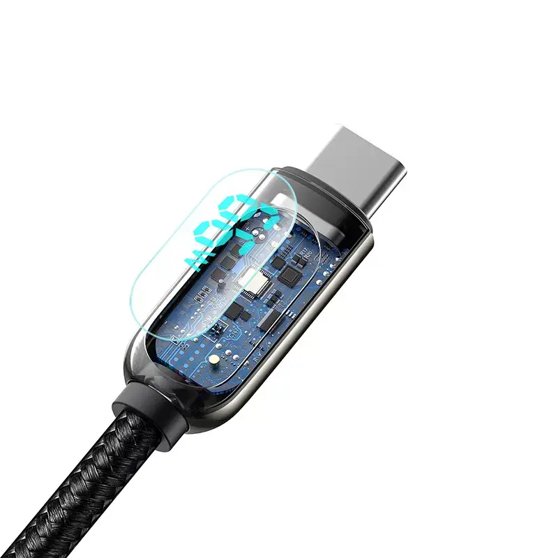 Kabel USB Baseus CASX020001 1m USB A USB C Czarny