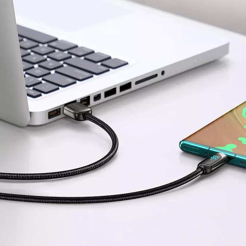 Kabel USB Baseus CASX020001 1m USB A USB C Czarny