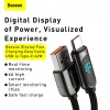 Kabel USB Baseus CASX020001 1m USB A USB C Czarny