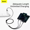 3-w-1 kabel USB Baseus Tungsten Gold CAMLTWJ-01