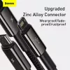 3-w-1 kabel USB Baseus Tungsten Gold CAMLTWJ-01