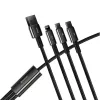 3-w-1 kabel USB Baseus Tungsten Gold CAMLTWJ-01