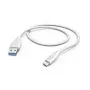 Hama 00201596 kabel USB USB 2.0 1,5 m USB A USB C Biały