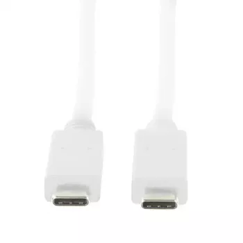 Kabel USB LogiLink CU0131 USB 3.2 Gen 2 1 m USB-C biały
