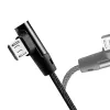 Kabel USB LogiLink CU0142 USB 2.0 0,3 m USB A Micro-USB B Czarny